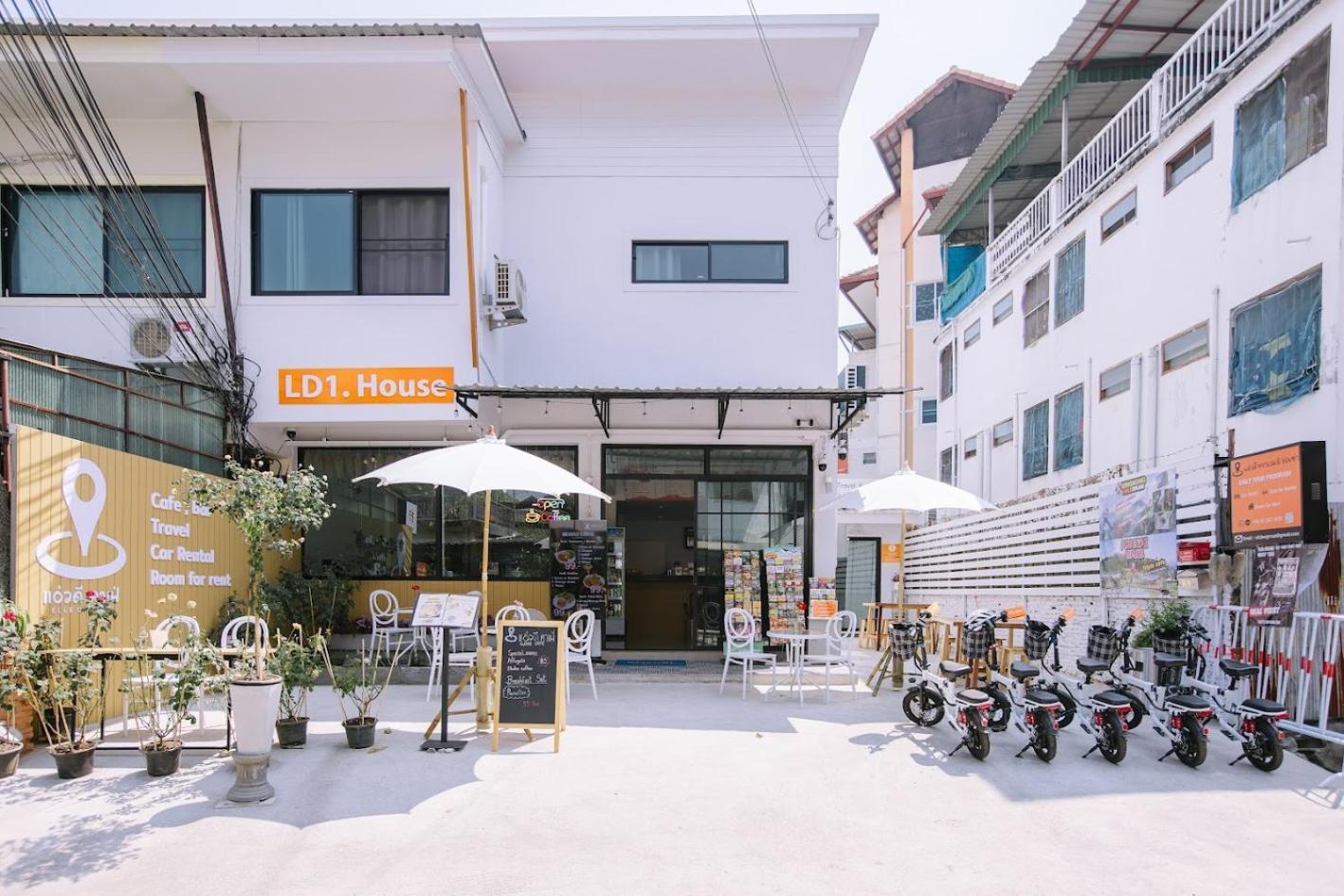 Ld1.House Private Room,Thapae Gate, Chiang Mai Old City 외부 사진